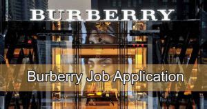 burberry industrial placement|burberry job openings.